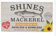 SHINES MACKEREL FILLETS IN SUNFLOWER OIL 125G